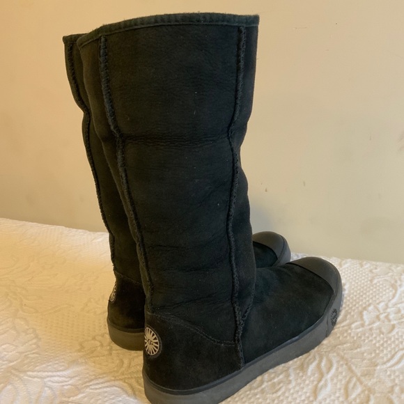 Ugg Boots Delaine In Black Womens Size 6 - Picture 5 of 6